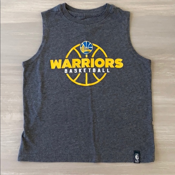 NBA Boys Golden State Warriors Muscle Tank - Picture 1 of 3